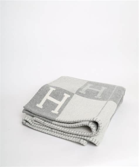 hermes grey h blanket|hermes blanket cost.